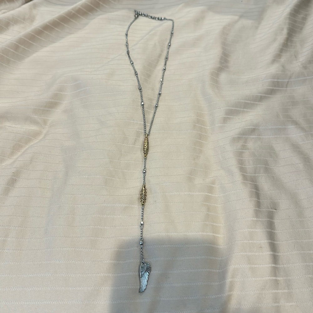 Lucky Brand Mixed Metal Necklace